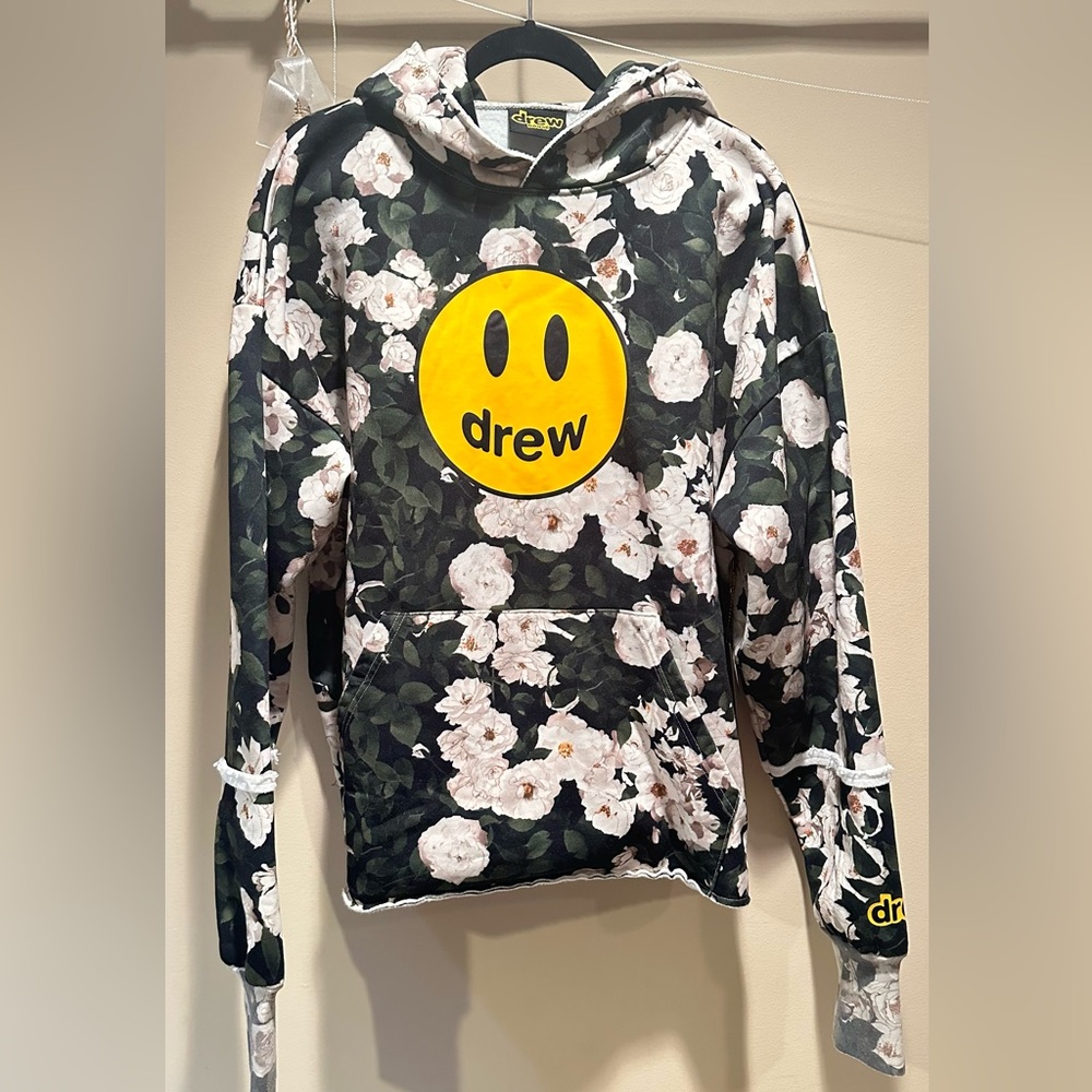 Justin Bieber Drew House Mascot flower Iceberg Roses Hoodie BRAND NEW NWT RARE